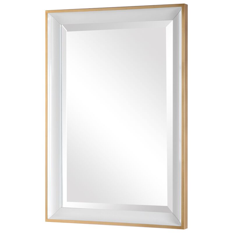 Uttermost Gema White Mirror